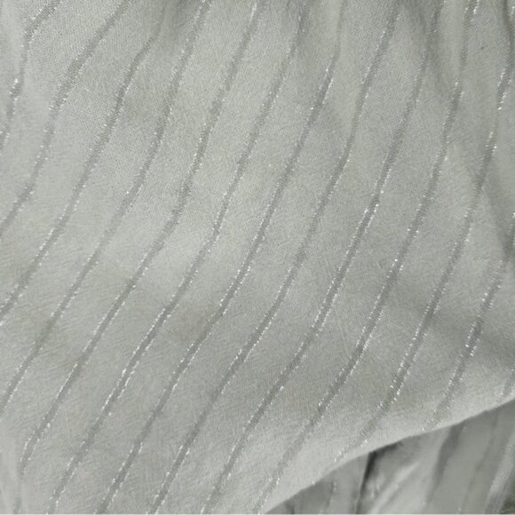 Soft Surroundings LINEN Blend Straight Leg Elastic Waist Drawstring Pants LARGE - Picture 10 of 10